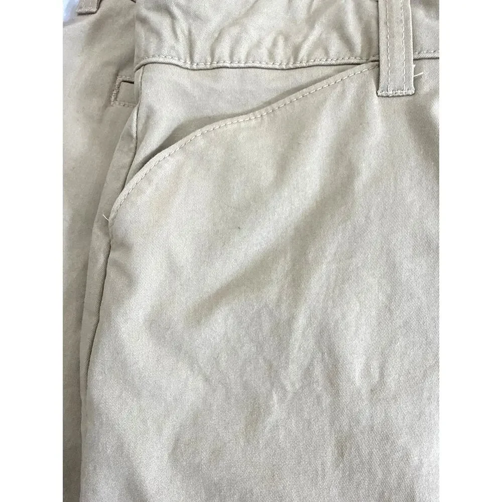 Dickies Womens Khaki Utility Mini Skirt Size 12 Y2K Cargo Workwear NWOT